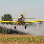 A mosquito control strategy integrates aerial treatments